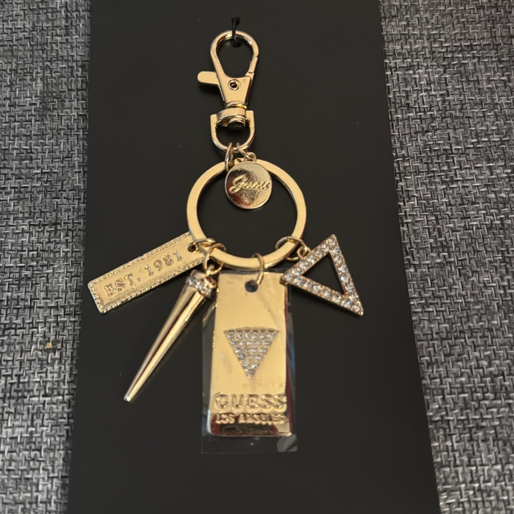 🛍️Guess Gold Purse Charm and Keychain🛍️